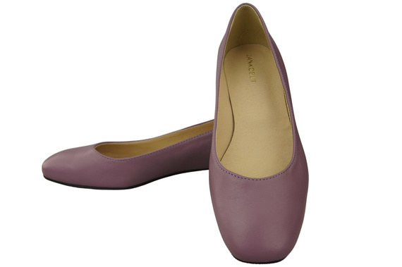 Pohodlná dámská obuv Lila Flats Natural Leather 204 ElitaBut