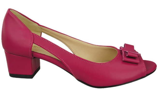 Dámská obuv Sandály Fialová přírodní kůže 145 ElitaBut