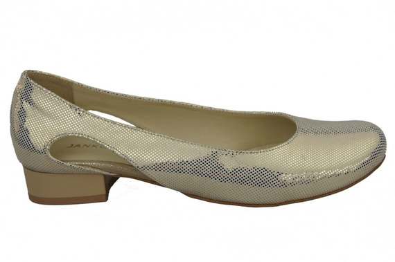 Dámské baletní boty Gold natural leather 103 ElitaBut