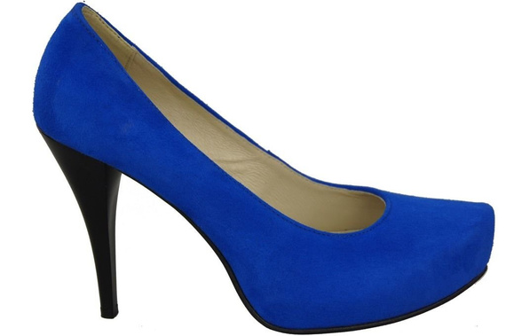 Dámská obuv Azure Natural Leather Suede 644 ElitaBut