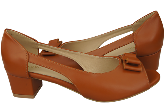 Dámská obuv Červené sandály Přírodní kůže 145 ElitaBut