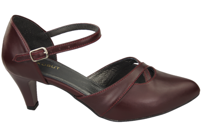 Dámská obuv Sandály Maroon Natural Leather 151 ElitaBut