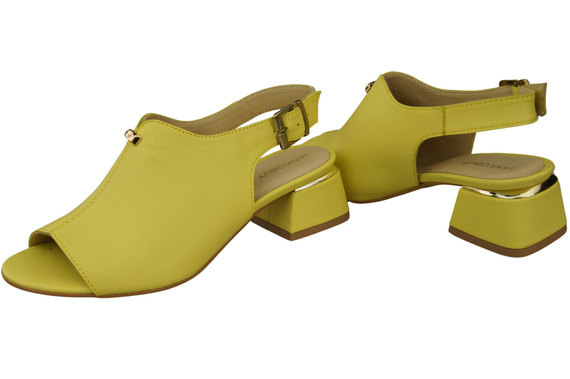 Dámská obuv Lemon sandály zlatá přezka Přírodní kůže 198 ElitaBut