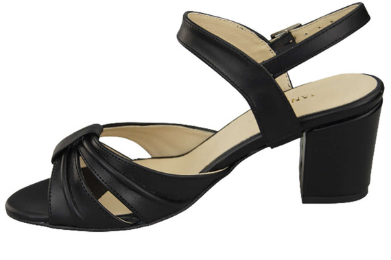 Dámská obuv Sandály Černá přírodní kůže 168 ElitaBut