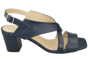 Dámská obuv Sandály Navy blue Natural leather 149 ElitaBut