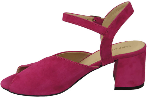 Dámská obuv Sandály Fialová přírodní kůže Semiš 185 ElitaBut