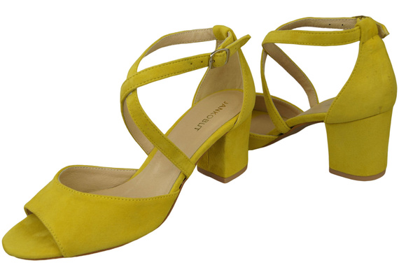 Dámská obuv Lemon Kožené semišové sandály 111 ElitaBut