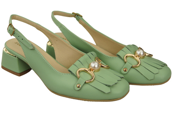 Dámská obuv Mint Sandály zdobené třásněmi Přírodní kůže 208 ElitaBut