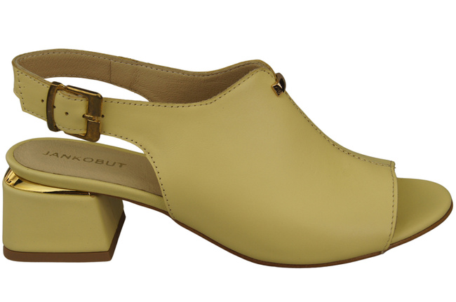 Dámská obuv Sandály Banana gold buckle Přírodní kůže 198 ElitaBut