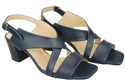 Dámská obuv Sandály Navy blue Natural leather 149 ElitaBut