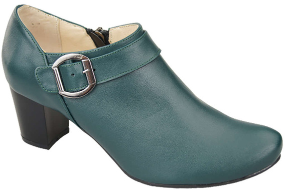 Obuv Dámské polobotky z přírodní kůže Malachite 826 ElitaBut