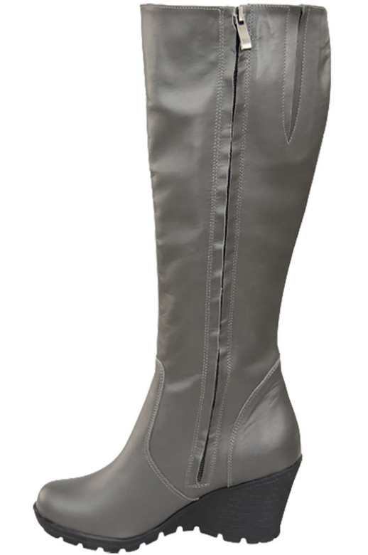 Obuv Dámské kotníkové boty Přírodní kůže Graphite 745 ElitaBut