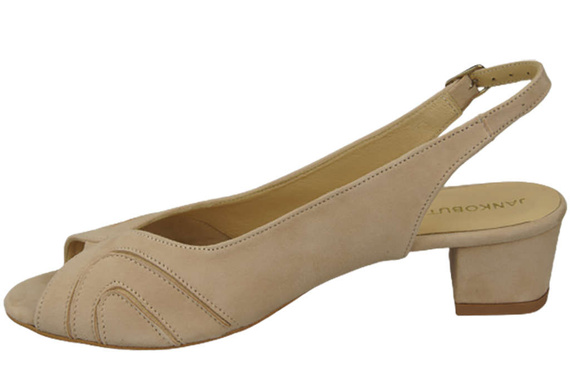 Dámská obuv Sandály semišová kůže Powder pink 991 ElitaBut