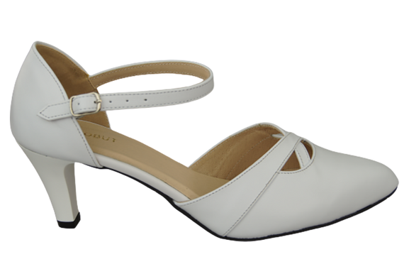 Dámská obuv Sandály Bílá přírodní kůže 151 ElitaBut