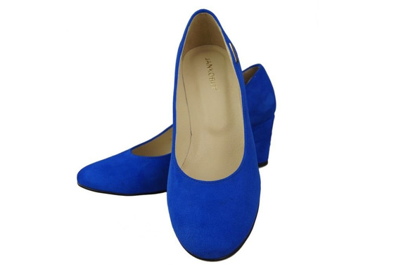 Dámská obuv Dámské lodičky Azure Natural Suede Leather 125 ElitaBut