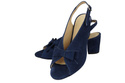 Dámská obuv Sandály Námořnická modrá semišová kůže 148 ElitaBut