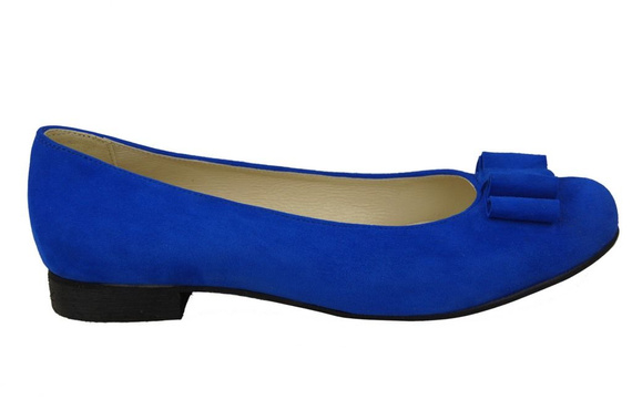 Dámské baleríny Azure Natural Leather 126 ElitaBut