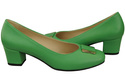 Dámská obuv Natural Leather 187 Lime pumps ElitaBut