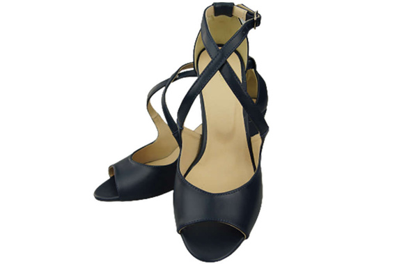 Dámská obuv Sandály Navy blue Přírodní kůže 186 ElitaBut