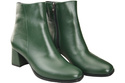 Obuv Dámské boty Emerald Green for Zimní přírodní kůže 214 Z ElitaBut