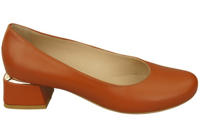 Dámská obuv Lodičky z přírodní kůže 159 Red ElitaBut