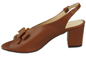 Dámská obuv Sandály Brown Faced Leather 148 L ElitaBut