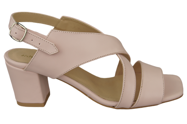 Dámská obuv Sandály Powder Pink Natural Leather 149 ElitaBut