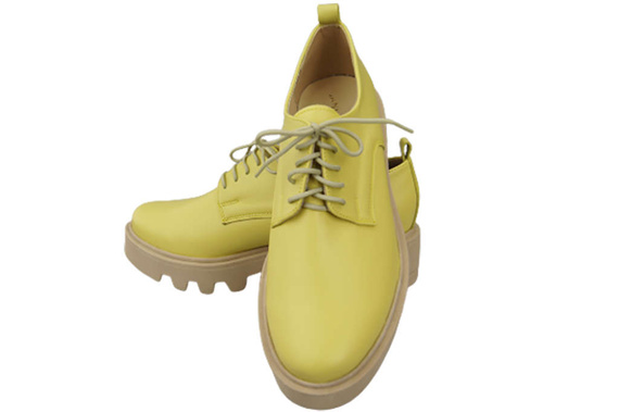 Dámské šněrovací boty Lemon Leather Natural 180 ElitaBut
