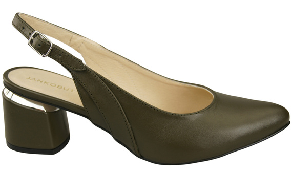 Dámská obuv Olive Leather Sandals 196 ElitaBut