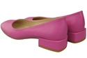 Pohodlná dámská obuv Fuchsia Flats Natural Leather 204 ElitaBut