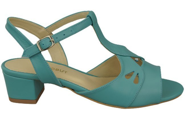Dámská obuv Tyrkysové sandály Přírodní kůže 169 ElitaBut