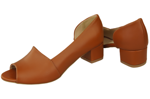 Dámská obuv Červené sandály Přírodní kůže 147 ElitaBut