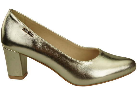 Klasické hladké boty Dámské lodičky z přírodní kůže 213 ElitaBut