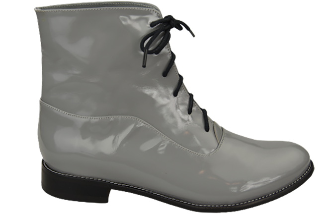 Dámské boty Ash lakované jaro/podzim přírodní kůže 155 L ElitaBut