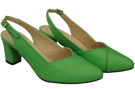 Dámská obuv Stiletto Lime Sandály z přírodní kůže 217 ElitaBut