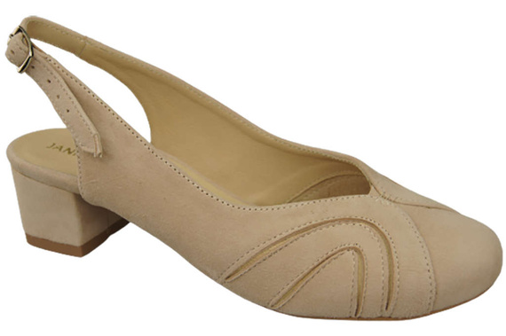 Dámská obuv Sandály přírodní kůže Semišové růžové Powder 842 Z ElitaBut