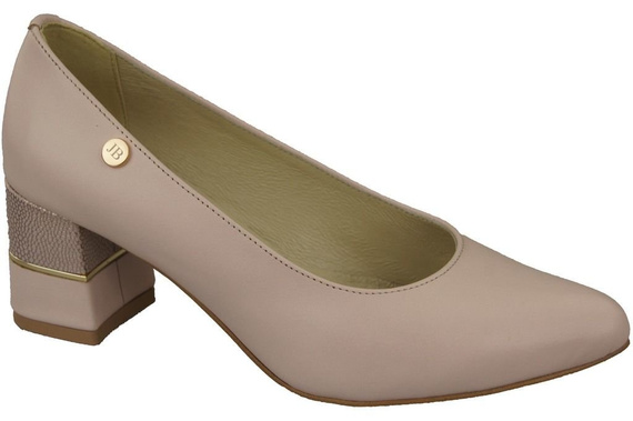 Dámská obuv Dámské lodičky Powder pink Přírodní kůže 142 ElitaBut