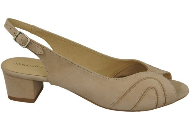 Dámská obuv Sandály semišová kůže Powder pink 991 ElitaBut