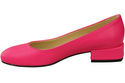 Pohodlná dámská obuv Pumpkins Neon Pink Flat Natural Leather 204 ElitaBut