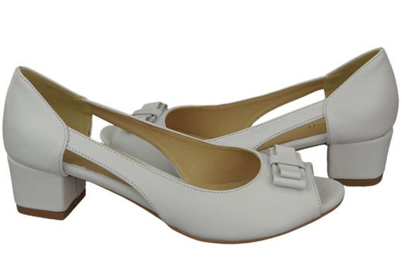 Dámská obuv Sandály White Natural Leather 145 ElitaBut