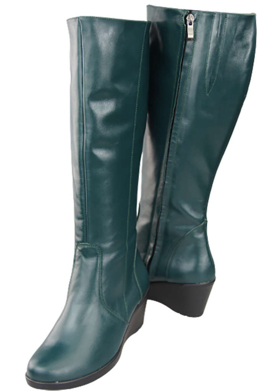 Obuv Dámské kotníkové boty Přírodní kůže Malachite 177 ElitaBut