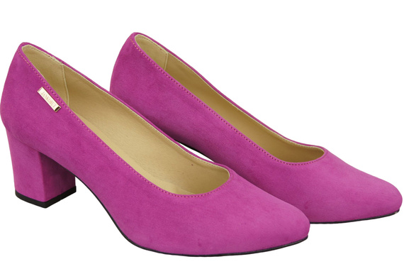 Dámská obuv Cyclamen Natural Suede Leather 106 ElitaBut