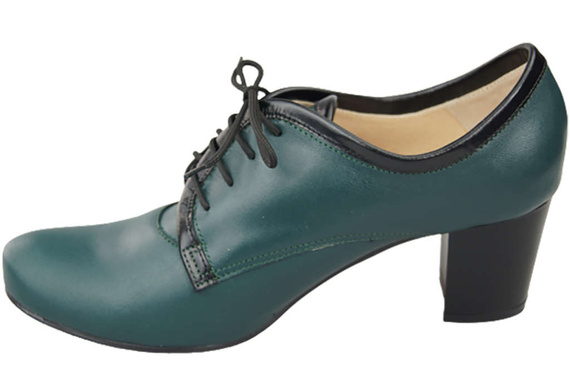 Dámská obuv Šněrovací boty z přírodní kůže Malachite 758 ElitaBut