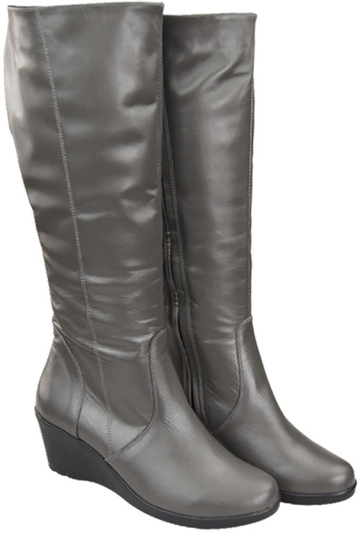 Obuv Dámské kotníkové boty Přírodní kůže Graphite 177 ElitaBut