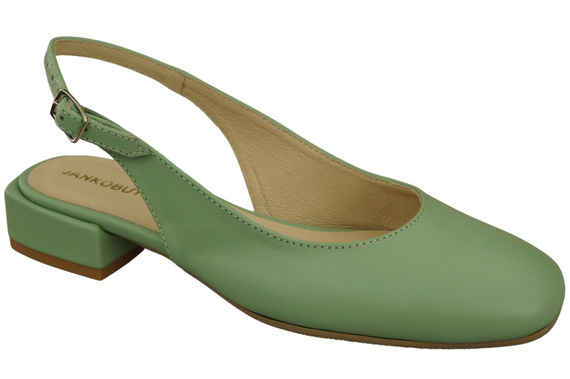 Dámská obuv Sandály Mint Flat Heel Natural Leather 206 ElitaBut