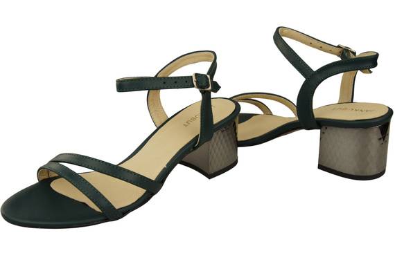 Dámská obuv Malachite Natural Leather 197 Smyslně odhalující sandály na nohy ElitaBut