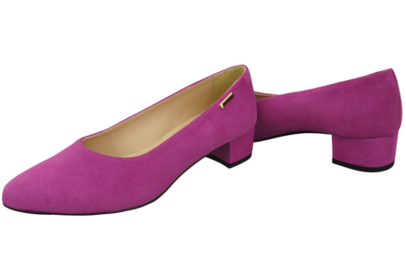 Pohodlné dámské boty Cyclamen z přírodní semišové kůže 220 od ElitaBut