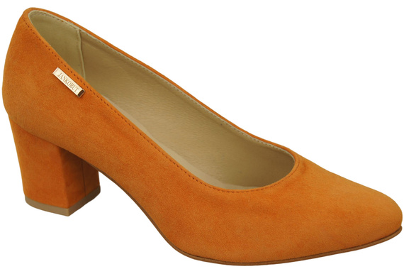 Dámská obuv Orange Natural Suede Leather 106 ElitaBut