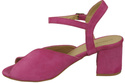 Dámská obuv Sandály Fuchsiová přírodní kůže Semiš 185 ElitaBut