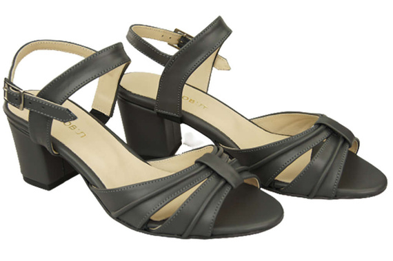 Dámská obuv Sandály Graphite Natural Leather 168 ElitaBut